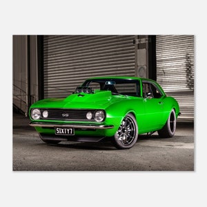 1968 Chevrolet Camaro Poster Print - American / Classic Car / GM | 3 Sizes Available