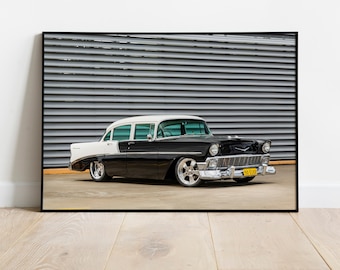 1/24 Scale Monogram-1956 Supercharged Chevy Bel Air Plastic