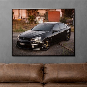 HSV VF GTS Poster Print - Australian / Supercharged / Custom | 3 Sizes Available