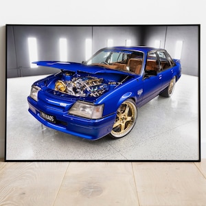 Holden VK Commodore HDT Group A SS Poster Print - 3 Sizes Available