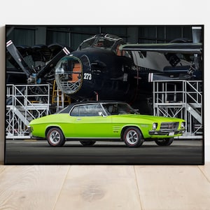 HOLDEN nz Monaro GTS Poster-Druck - Australischer Oldtimer | 3 Größen erhältlich