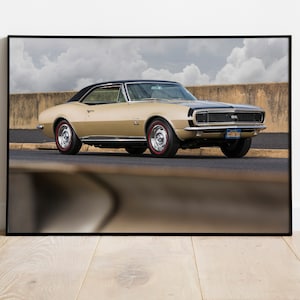 1967 Chevrolet Camaro Poster Print - Classic Car / American / GM | 3 Sizes Available