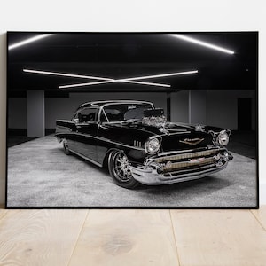 1957 Chevrolet Bel Air Poster Print  | 3 Sizes Available