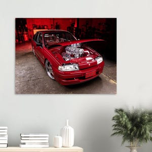 HSV VN Group A SS Poster Print - Brock / Hdt / Walkinshaw | 3 Sizes Available