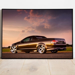 Holden VE Commodore Ute Poster Print | 3 Sizes Available