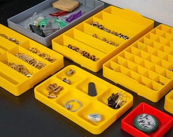Caixa organizadora modular – Organizador personalizável para casa e escritório