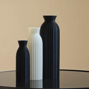 Modern 3D Printed Vase – Elegant Minimalist Home Decor
