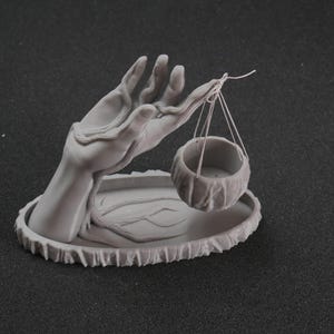 3D-geprinte handplanter – unieke succulente pot en dienblad