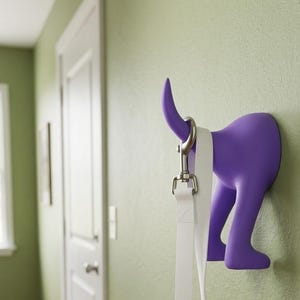 Dog Butt Hook – Fun Key and Accessory Holder for Home Decor
