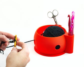 3D Printed Yarn Holder – Tangle-Free Knitting & Crochet Organizer