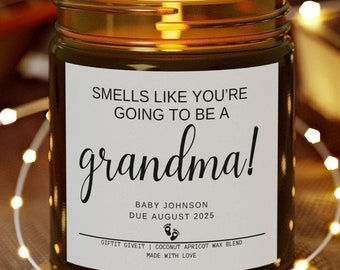 Grandparent Pregnancy Announcement, Second Pregnancy Announcement, Baby Announcement Grandparents Again, Grandma Surprise Gift,