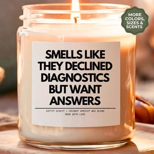 Vet Techs Funny Candle Funny Veterinary Gifts Vet Tech Gift Funny Veterinary Candle Vet Tech Week Veterinary Medicine Appreciation Gift