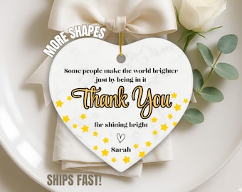 Thank You Keepsake CKS70 | Personalised Thank You Gift | Gift to