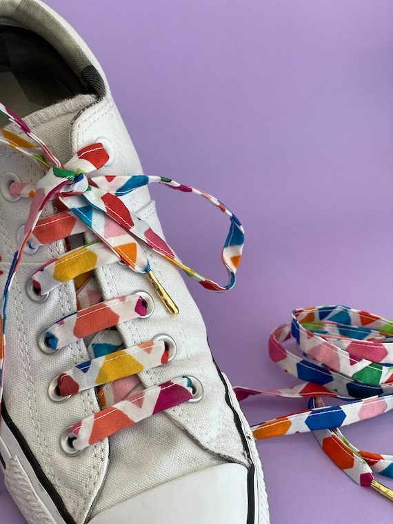 Cordones de colores para zapatos divertidos y atrevidos, estampado - Main Image