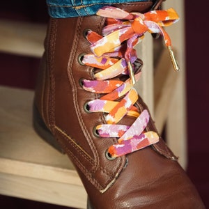 Colorful shoelaces for bold shoes image 1