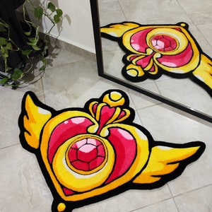 Sailor Moon Handmade Rugs Tufted Rug Decoration Rug Anime Rug - Etsy