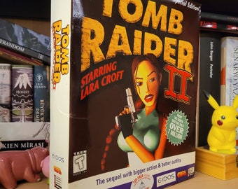 Tomb Raider II 2 Starring Lara Croft (Eidos, PC, 1998) Big Box Sealed