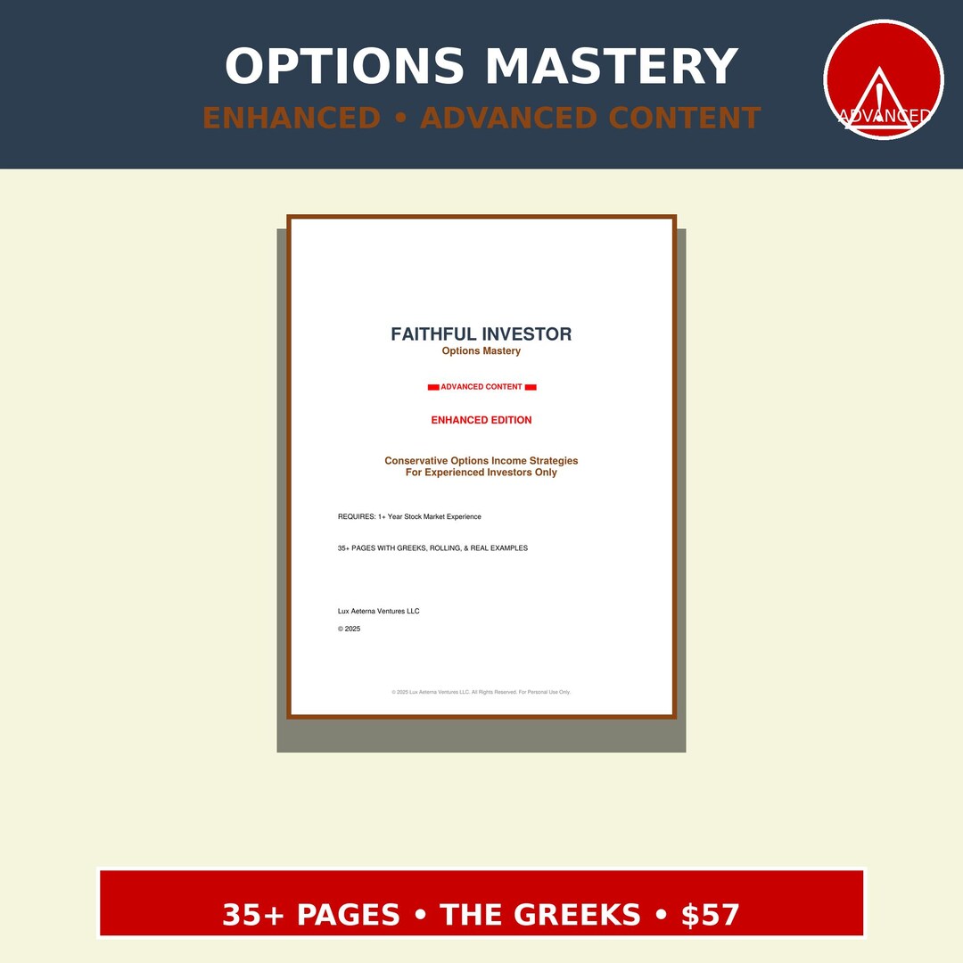 Advanced Options Mastery Guide | Conservative Investing Strategies ...