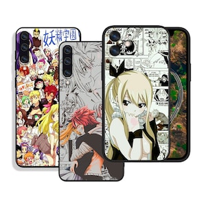 Custodie protettive anime giapponesi per iPhone SE 12 13 14 15 16 Pro Max e Samsung S25 S24 S23 S22 A16 A55 A54 A25 A15 4G 5G FE