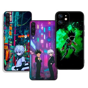 Japanse anime beschermhoesjes voor iPhone SE 11 12 13 14 15 Pro Max + & Samsung S25 S24 S23 S22 A55 A54 A53 A25 A15 A14 4G 5G FE