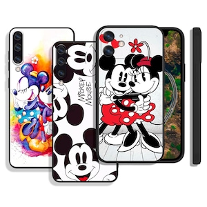 Custodie protettive di Topolino per iPhone SE 12 13 14 15 16 Pro Max e Samsung S25 S24 S23 S22 A16 A55 A54 A25 A15 4G 5G FE