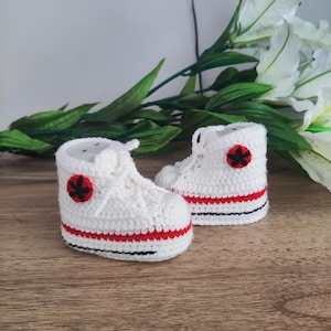 Handmade Knit Baby Booties: Newborn Gift (0-6 Month)