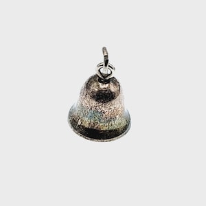 Vintage Wedding Bell Sterling Silver Charm