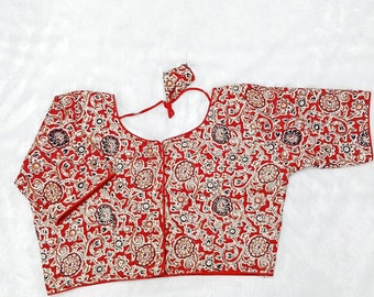 Cotton Padded Ready Made Blouse