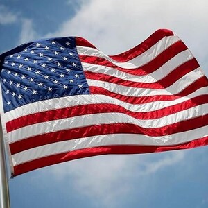 Prideful Patriotism: Handcrafted USA Flag for True American Homes