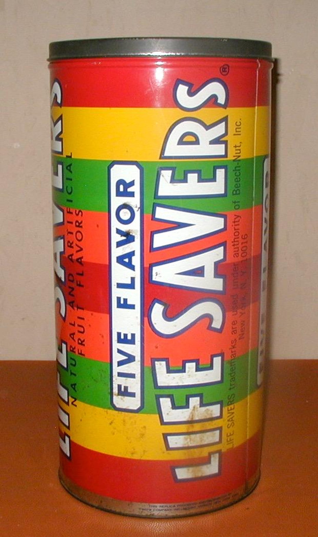 Life Savers Vintage Tin Bank Advertising Collectible Store Display