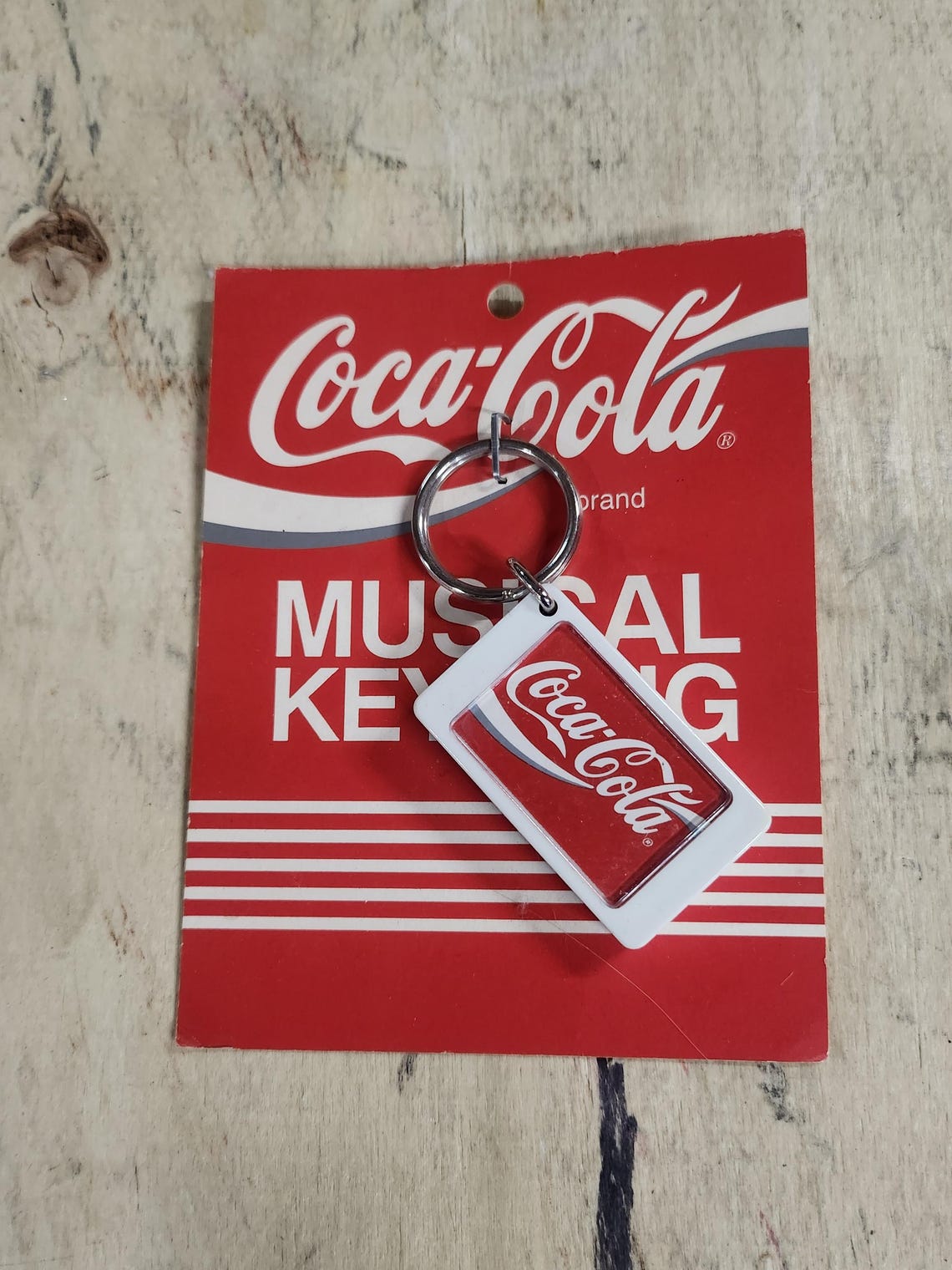 Coke Cola Musical Key Ring NOS Original Package New Never Used - Etsy