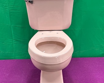 Pink Elongated Bowl Toilet New