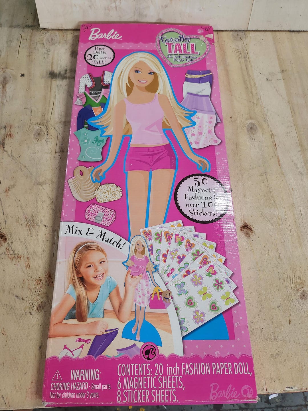 Barbie 20 Inch Paper Doll Kids Toy - Etsy