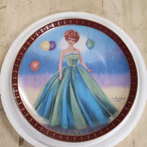 High Fashion Barbie collector plate Danbury Mint 1963 senior prom