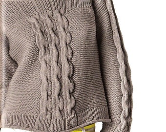 KNT320 - French Knitting Pattern, Elegant Summer Knitwear, French PDF Pattern,Knitting  eBook, Digital Download, Instant download
