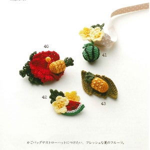 CRC222 Japanese Pattern eBook 100 Flower Corsage Patterns Second Edition Crafting Collection for Clothes, Hats & Gifts image 9