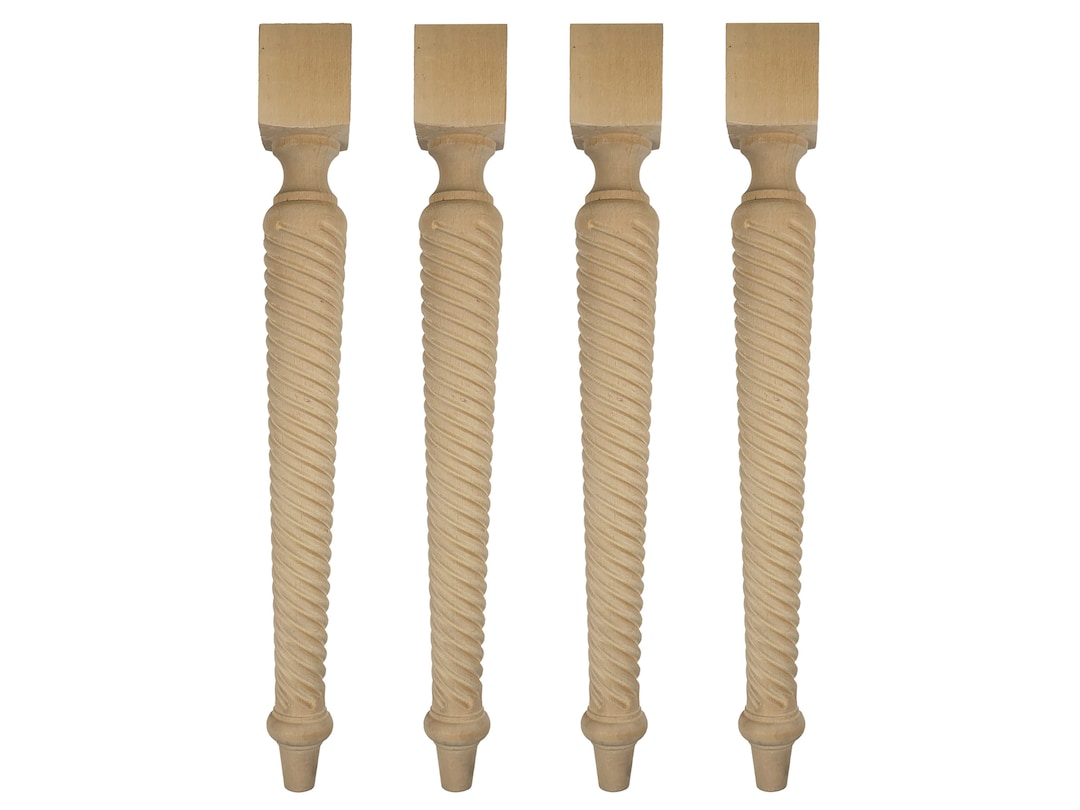 Turned Legs, Dining Table Legs, Kitchen Island Legs, Furniture Legs - Etsy