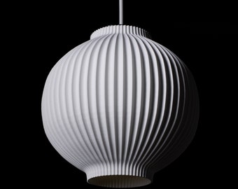 Pendant lamp ORB SMALL - white pendant lamp aesthetic - lights for livingroom - unique lighting for bedroom - new lamps modern home decor