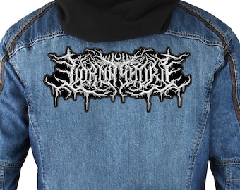 Patch dorsal Lorna Shore, écusson à coudre brodé.