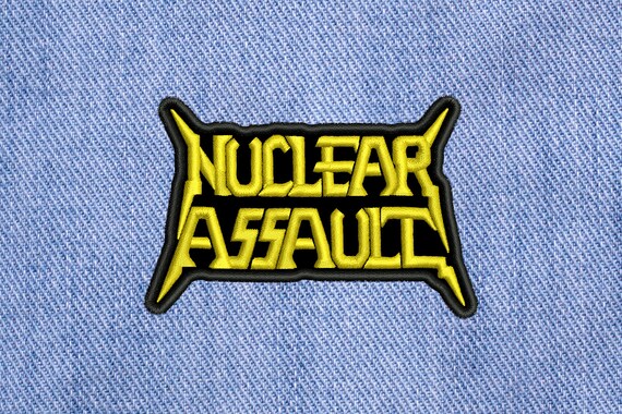 Nuclear Assault, Embroidered Sew on Patch. - Etsy