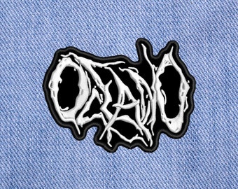 Oceano, écusson à coudre brodé.