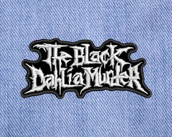 The Black Dahlia Murder, embroidered Sew On patch.