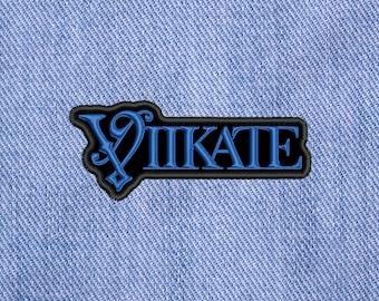 Viikate, écusson à coudre brodé.