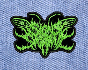 Signes de l'essaim, écusson à coudre brodé.