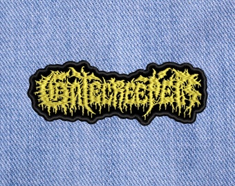 Gatecreeper, embroidered Sew On patch.