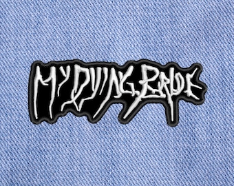 My Dying Bride, Gestickter Aufnäher.