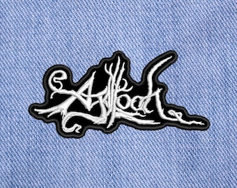 Agalloch, embroidered Sew On patch.