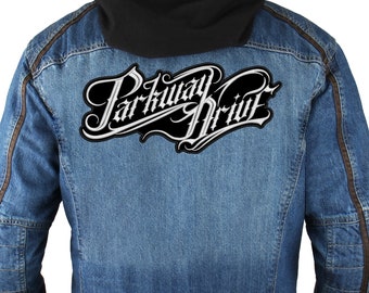 Parkway Drive-patch op de achterkant, geborduurde naaipatch.