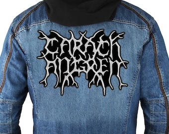 Carach Angren backpatch, embroidered Sew On patch.