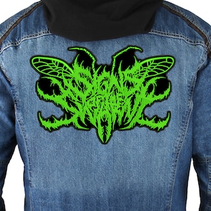 Signs of the Swarm backpatch, embroidered Sew On patch.